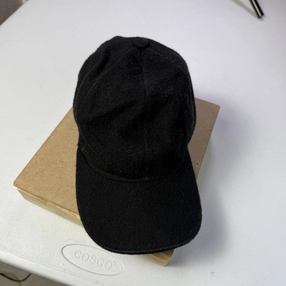 GUCCI Baseball Cap Sz S 57 cm Black Hat - Picture 9 of 14